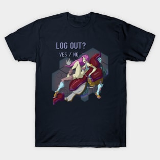 Log Out? T-Shirt